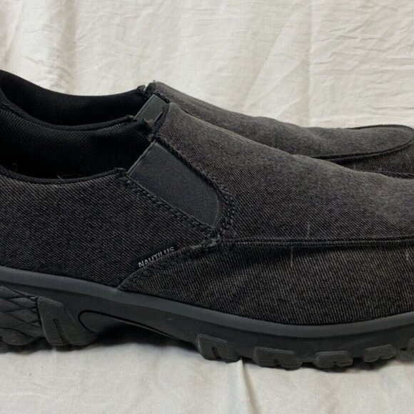 Nautilus Safety Footwear Mens‎ 14 Breeze Alloy Toe EH Slip-On Work Shoe Charcoal main image 12